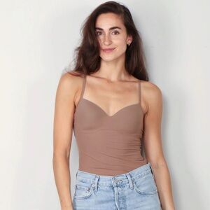 HANRO Allure Padded Bra - dark taupe